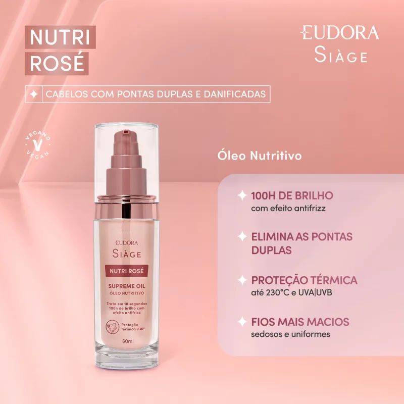 SUPREME OIL SI�GE NUTRI ROS� 60ML